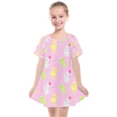 Pastel Adventure Kids  Smock Dress by thePastelAbomination