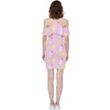 Pastel Adventure Shoulder Frill Bodycon Summer Dress View4