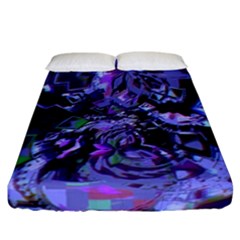 Uncanny Fitted Sheet (california King Size) by MRNStudios