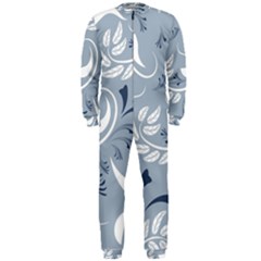 Folk Flowers Pattern Floral Surface Design Seamless Pattern Onepiece Jumpsuit (men)  by Eskimos