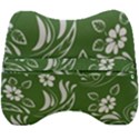 Folk flowers pattern Floral surface design Seamless pattern Velour Head Support Cushion View2