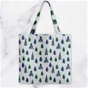 Coniferous Forest Zipper Grocery Tote Bag View2