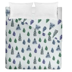 Coniferous Forest Duvet Cover Double Side (queen Size) by SychEva