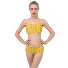 Cartoon Pattern Layered Top Bikini Set by Sparkle