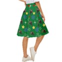 Krampus Kawaii Green Classic Short Skirt View3