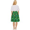 Krampus Kawaii Green Classic Short Skirt View4