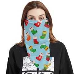 Christmas Socks Face Covering Bandana (triangle) by SychEva