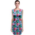 Retro Snake Classic Sleeveless Midi Dress View1