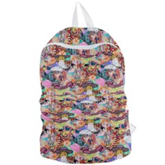 Retro Color Foldable Lightweight Backpack by Sparkle