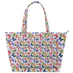 Multicolored Butterflies Back Pocket Shoulder Bag  by SychEva