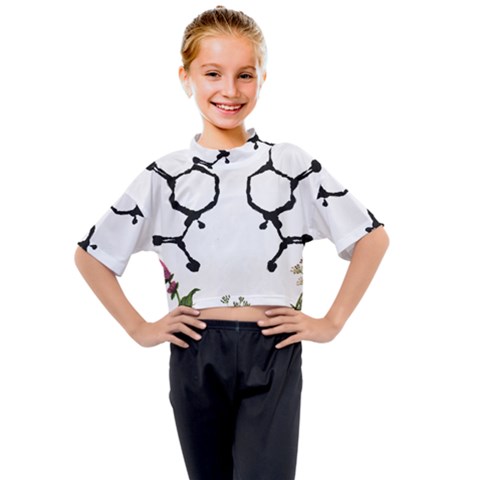 Chirality Kids Mock Neck Tee by Limerence