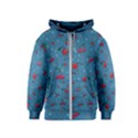 Red Cherries Athletes Kids  Zipper Hoodie View1