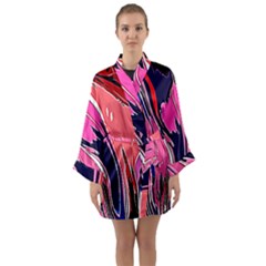 Painted Marble Long Sleeve Satin Kimono by 3cl3ctix