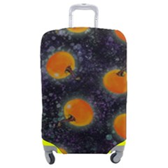 Space Pumpkins Luggage Cover (medium) by SychEva