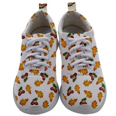 Oak Leaves And Acorns Mens Athletic Shoes by SychEva