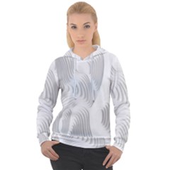 Illusion Waves Women s Overhead Hoodie by Sparkle