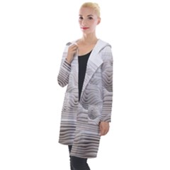 Illusion Waves Hooded Pocket Cardigan by Sparkle