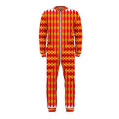 Illusion Blocks Pattern Onepiece Jumpsuit (kids) by Sparkle