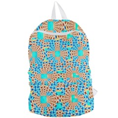 Illusion Waves Pattern Foldable Lightweight Backpack by Sparkle