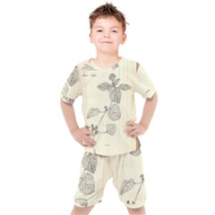 Lemon Balm Kids  Tee And Shorts Set by Limerence