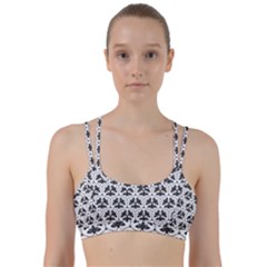 Night Moths Line Them Up Sports Bra by SychEva