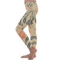 Folk flowers print Floral pattern Ethnic art Kids  Lightweight Velour Classic Yoga Leggings View2