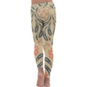 Folk flowers print Floral pattern Ethnic art Kids  Lightweight Velour Classic Yoga Leggings View4