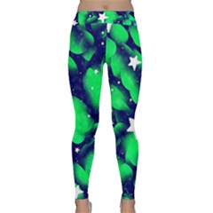 Space Odyssey  Classic Yoga Leggings by notyouraveragemonet