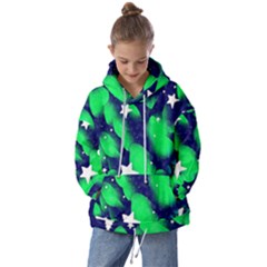 Space Odyssey  Kids  Oversized Hoodie by notyouraveragemonet