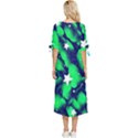 Space Odyssey  Bow Sleeve Chiffon Midi Dress View4