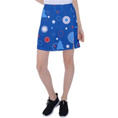 Christmas Pattern Tree Design Tennis Skirt by Sapixe