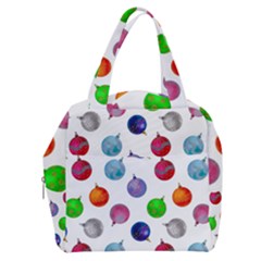 Christmas Balls Boxy Hand Bag by SychEva