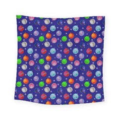 Christmas Balls Square Tapestry (small) by SychEva