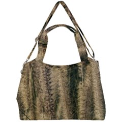 Fountain Grass Under The Sun Double Compartment Shoulder Bag by DimitriosArt