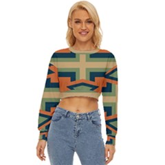 Abstract Pattern Geometric Backgrounds   Lightweight Long Sleeve Sweatshirt by Eskimos