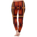 Abstract pattern geometric backgrounds   Classic Winter Leggings View4