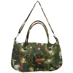 Christmas Tree Decoration Photo Removal Strap Handbag by dflcprintsclothing