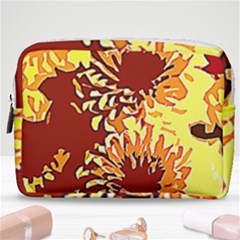 Sunflowers Make Up Pouch (medium) by 3cl3ctix