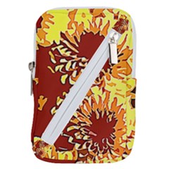 Sunflowers Belt Pouch Bag (small) by 3cl3ctix