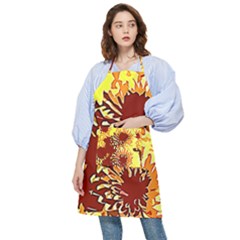 Sunflowers Pocket Apron by 3cl3ctix