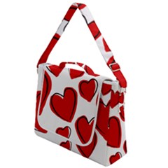 Scribbled Love Box Up Messenger Bag by SomethingForEveryone