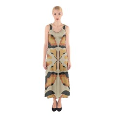 Abstract Pattern Geometric Backgrounds  Abstract Geometric  Sleeveless Maxi Dress by Eskimos