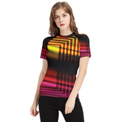 Gradient Women s Short Sleeve Rash Guard by Sparkle