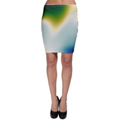 Gradientcolors Bodycon Skirt by Sparkle