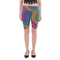 Gradientcolors Yoga Cropped Leggings by Sparkle