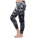 Bw Creepy Fantasy Scene Artwork Classic Winter Leggings View2