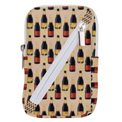 Champagne For The Holiday Belt Pouch Bag (large) by SychEva