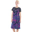 3d Lovely Geo Lines Camis Fishtail Dress View1