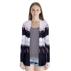 Digitalart Drape Collar Cardigan by Sparkle