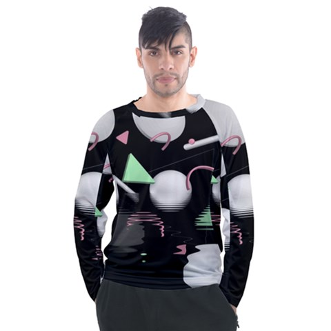 Digitalart Men s Long Sleeve Raglan Tee by Sparkle